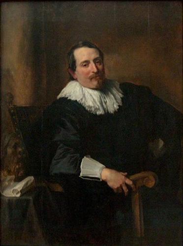 Anthony Van Dyck Portrait of Theodoor Rombouts oil painting picture